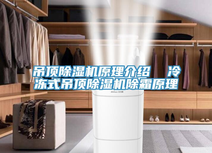 吊頂除濕機原理介紹  冷凍式吊頂除濕機除霜原理