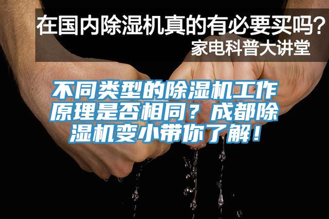 不同類型的除濕機工作原理是否相同？成都除濕機變小帶你了解！