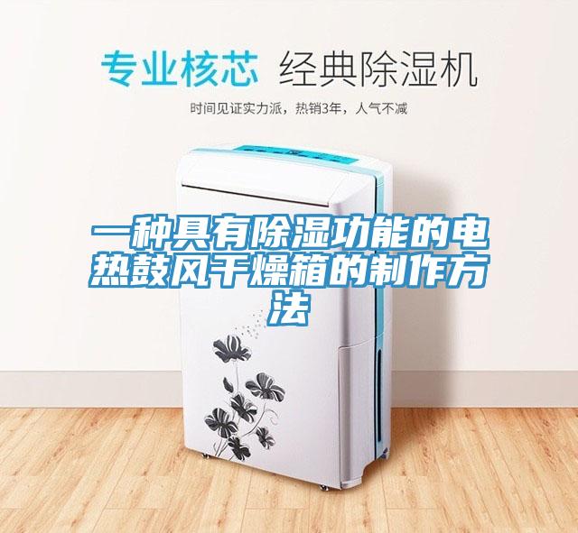 一種具有除濕功能的電熱鼓風干燥箱的制作方法