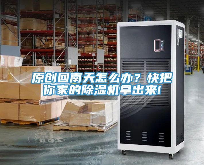 原創回南天怎么辦？快把你家的除濕機拿出來!