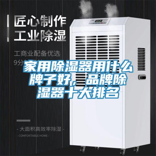 家用除濕器用什么牌子好，品牌除濕器十大排名