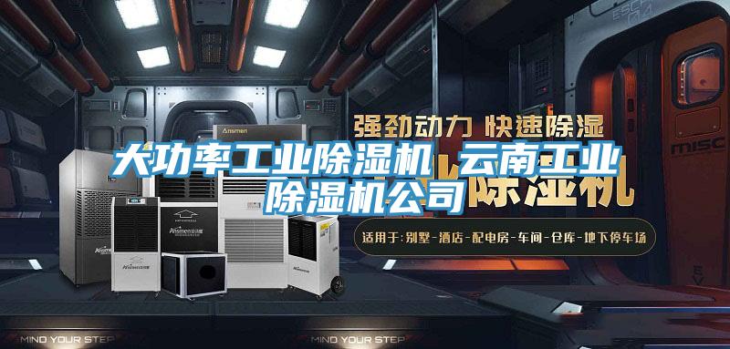 大功率工業除濕機 云南工業除濕機公司