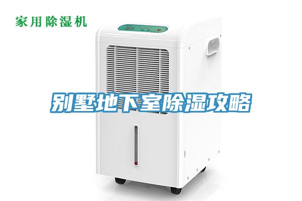 別墅地下室除濕攻略