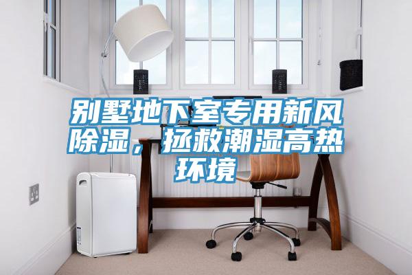 別墅地下室專用新風除濕，拯救潮濕高熱環境