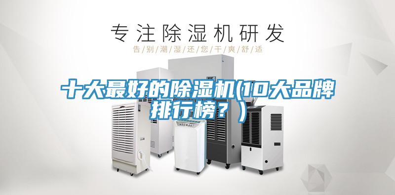 十大最好的除濕機(10大品牌排行榜？)