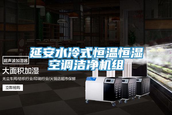 延安水冷式恒溫恒濕空調潔凈機組
