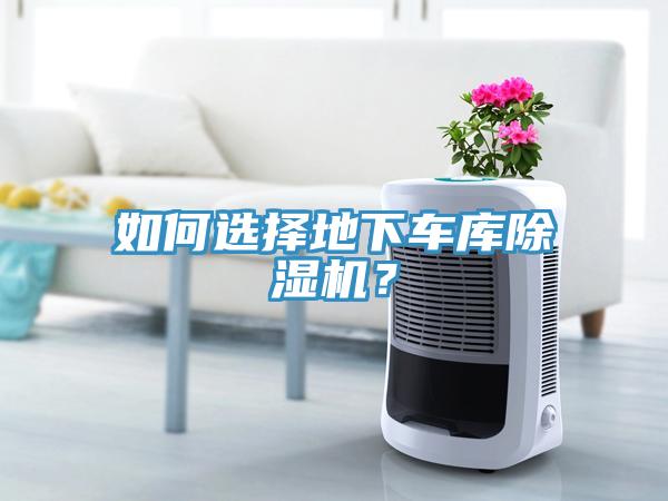 如何選擇地下車庫除濕機？