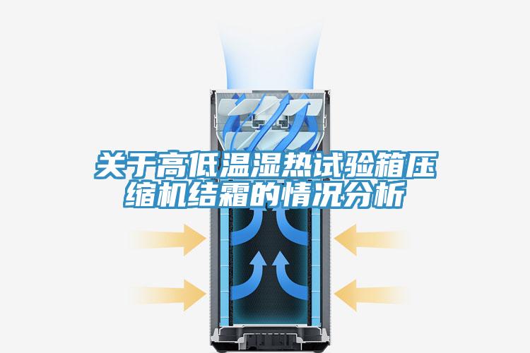 關于高低溫濕熱試驗箱壓縮機結霜的情況分析