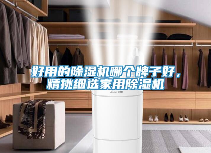 好用的除濕機哪個牌子好，精挑細選家用除濕機