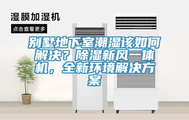 別墅地下室潮濕該如何解決？除濕新風一體機，全新環(huán)境解決方案