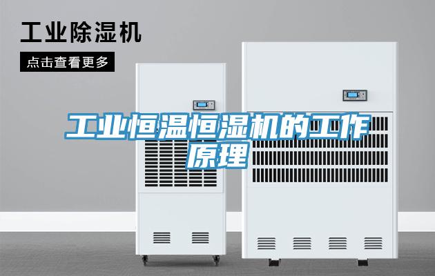 工業恒溫恒濕機的工作原理