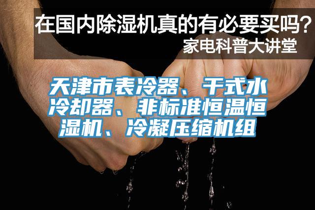 天津市表冷器、干式水冷卻器、非標準恒溫恒濕機、冷凝壓縮機組