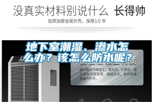 地下室潮濕、滲水怎么辦？該怎么防水呢？