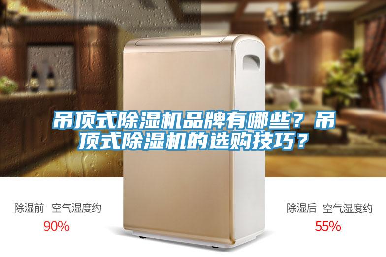 吊頂式除濕機(jī)品牌有哪些？吊頂式除濕機(jī)的選購(gòu)技巧？
