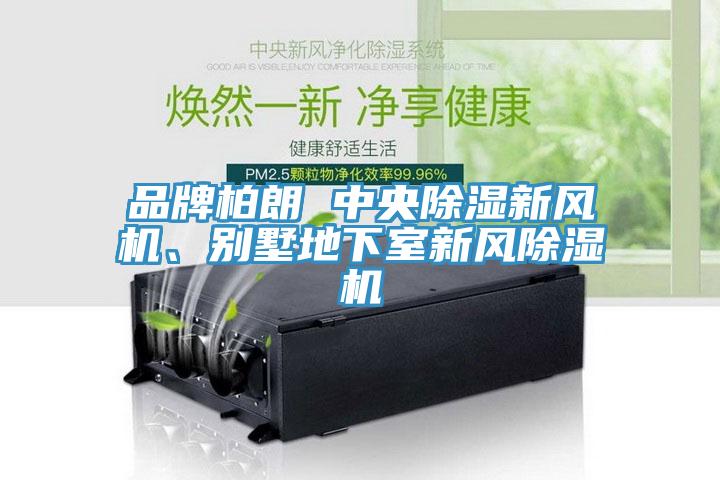 品牌柏朗 中央除濕新風機、別墅地下室新風除濕機