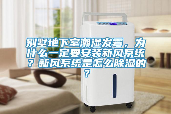 別墅地下室潮濕發(fā)霉，為什么一定要安裝新風(fēng)系統(tǒng)？新風(fēng)系統(tǒng)是怎么除濕的？