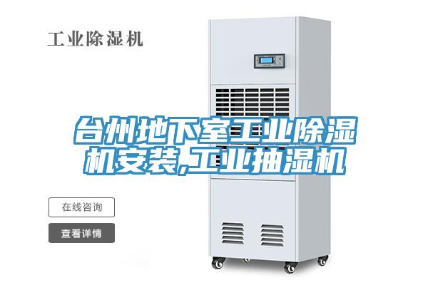 臺州地下室工業除濕機安裝,工業抽濕機