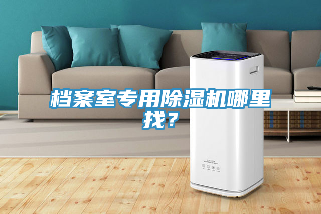 檔案室專用除濕機哪里找？