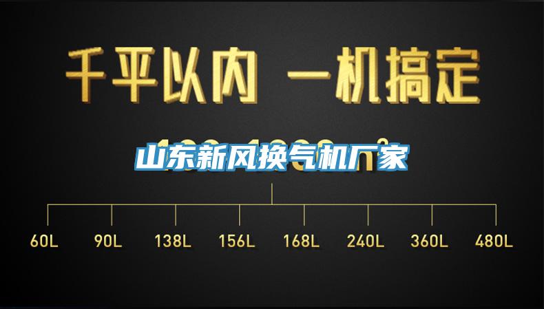 山東新風換氣機廠家