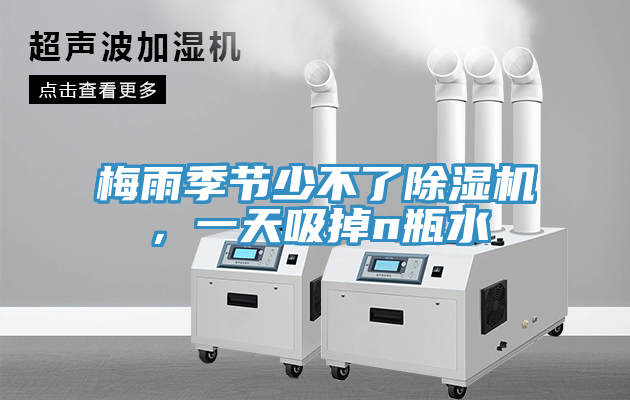 梅雨季節少不了除濕機，一天吸掉n瓶水
