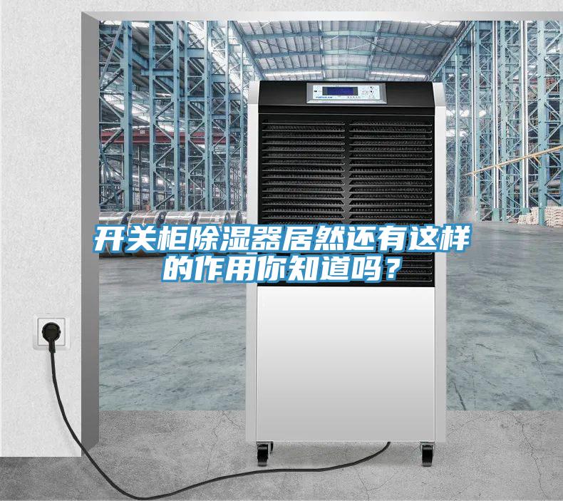 開(kāi)關(guān)柜除濕器居然還有這樣的作用你知道嗎？