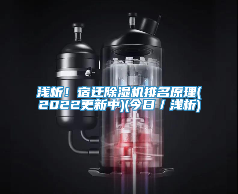 淺析！宿遷除濕機排名原理(2022更新中)(今日／淺析)