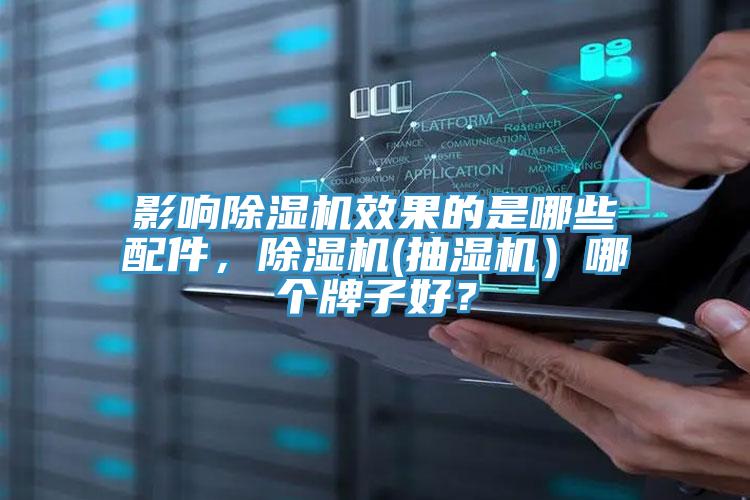 影響除濕機效果的是哪些配件，除濕機(抽濕機）哪個牌子好？