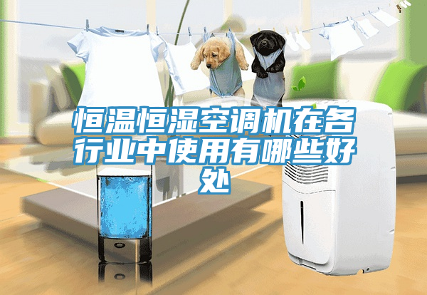 恒溫恒濕空調機在各行業中使用有哪些好處