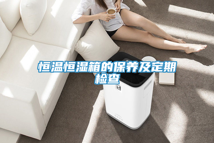 恒溫恒濕箱的保養及定期檢查