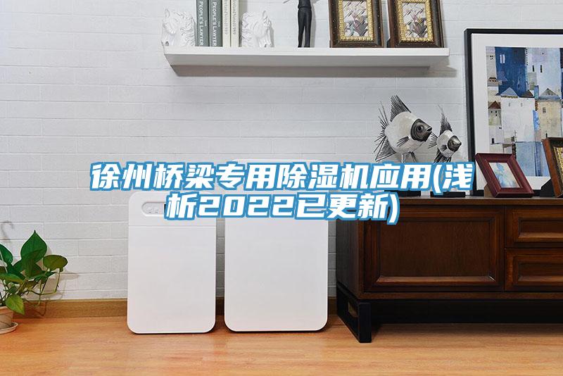 徐州橋梁專(zhuān)用除濕機(jī)應(yīng)用(淺析2022已更新)