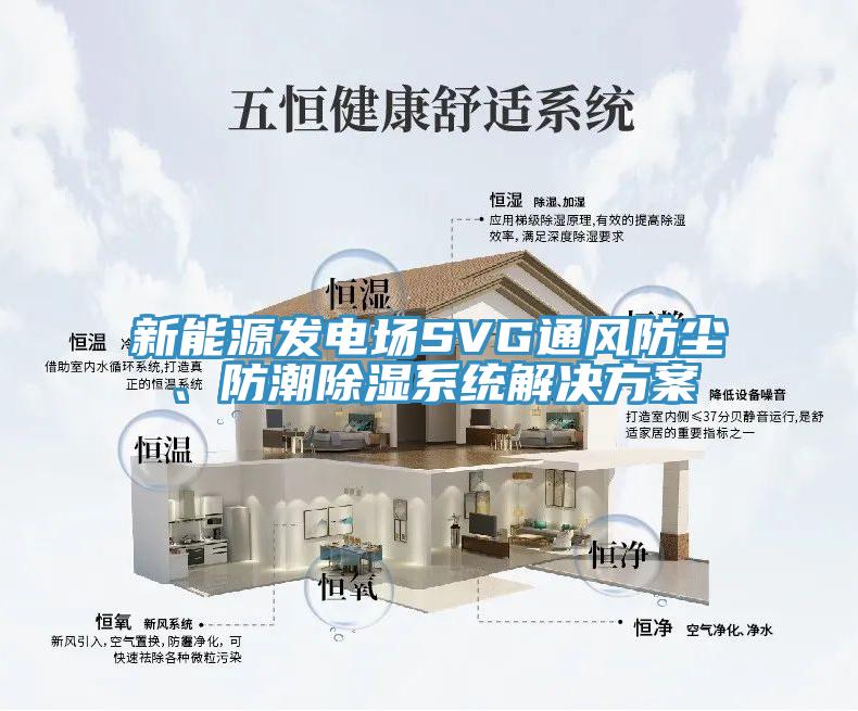 新能源發電場SVG通風防塵、防潮除濕系統解決方案