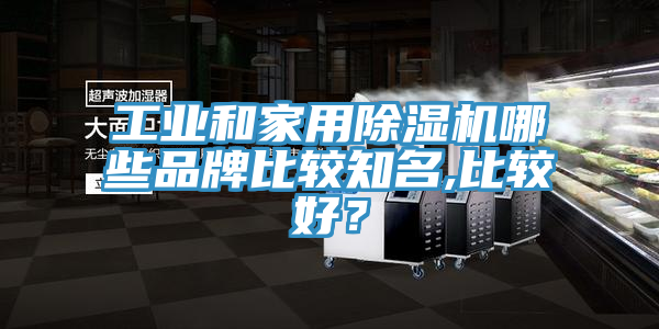 工業和家用除濕機哪些品牌比較知名,比較好？