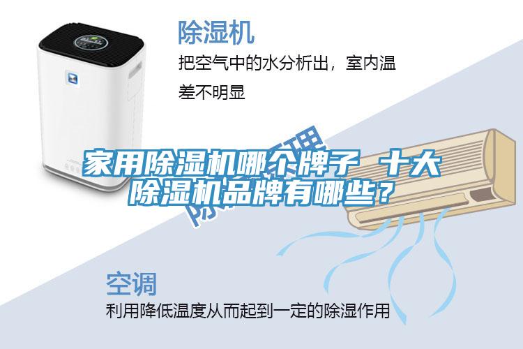 家用除濕機哪個牌子 十大除濕機品牌有哪些？