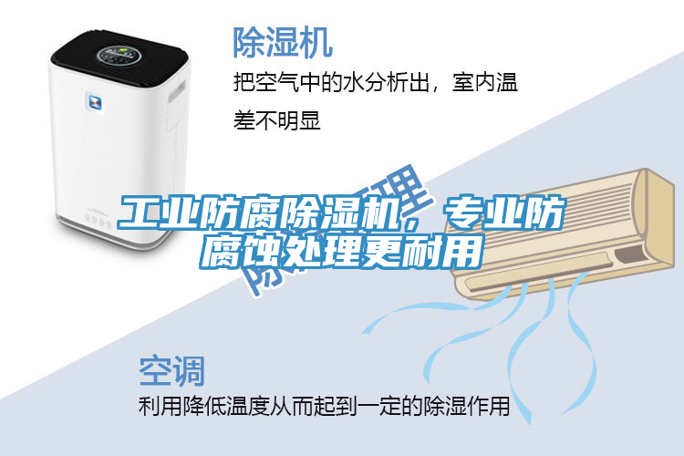 工業防腐除濕機，專業防腐蝕處理更耐用