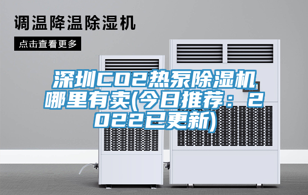 深圳CO2熱泵除濕機哪里有賣(今日推薦：2022已更新)