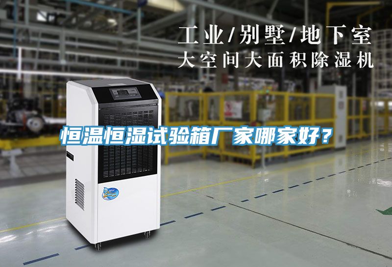 恒溫恒濕試驗(yàn)箱廠家哪家好？