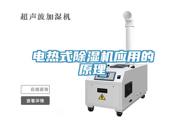 電熱式除濕機應用的原理