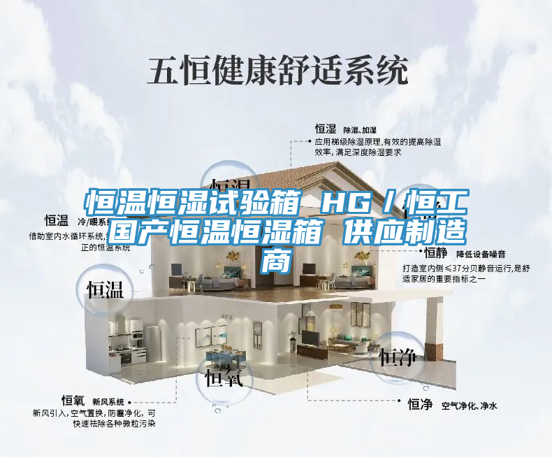 恒溫恒濕試驗箱 HG／恒工 國產恒溫恒濕箱 供應制造商