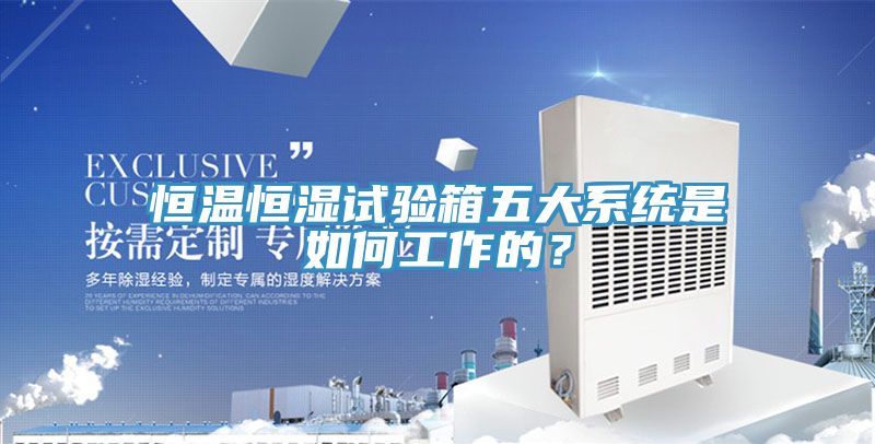 恒溫恒濕試驗箱五大系統(tǒng)是如何工作的？