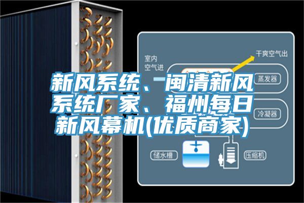 新風系統、閩清新風系統廠家、福州每日新風幕機(優質商家)