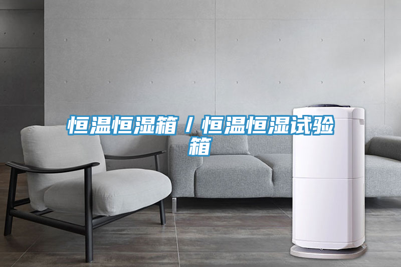 恒溫恒濕箱／恒溫恒濕試驗箱