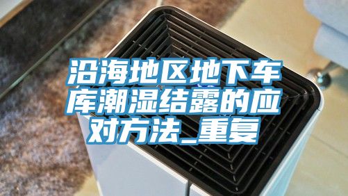 沿海地區地下車庫潮濕結露的應對方法_重復