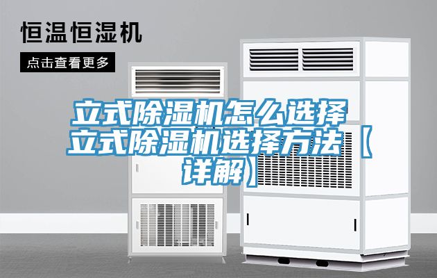 立式除濕機怎么選擇 立式除濕機選擇方法【詳解】
