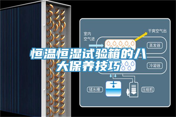恒溫恒濕試驗箱的八大保養(yǎng)技巧
