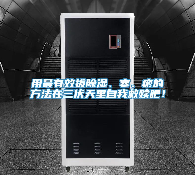 用最有效拔除濕、寒、瘀的方法在三伏天里自我救贖吧！