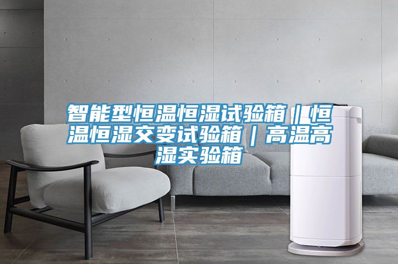 智能型恒溫恒濕試驗箱｜恒溫恒濕交變試驗箱｜高溫高濕實驗箱