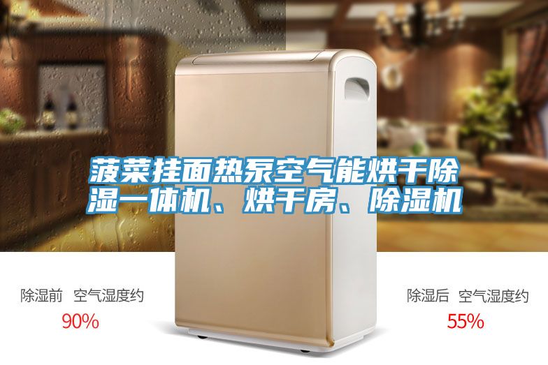 菠菜掛面熱泵空氣能烘干除濕一體機(jī)、烘干房、除濕機(jī)