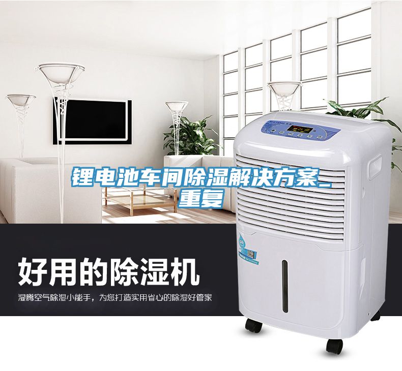 鋰電池車間除濕解決方案_重復