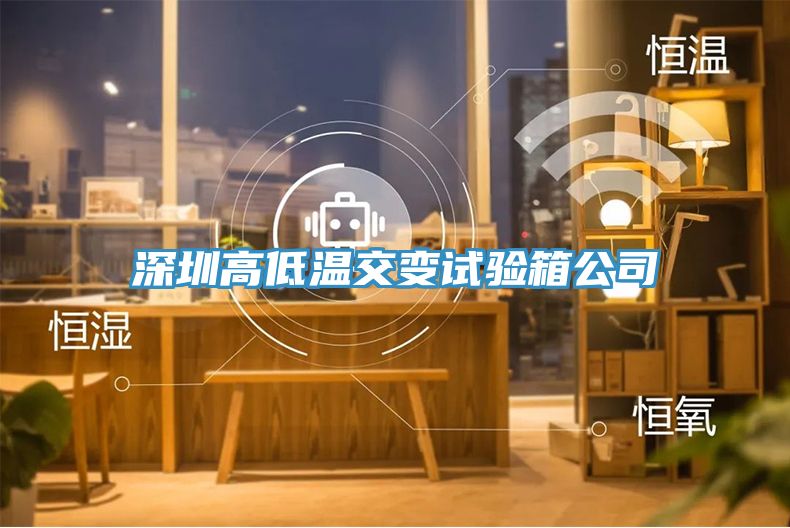 深圳高低溫交變試驗箱公司