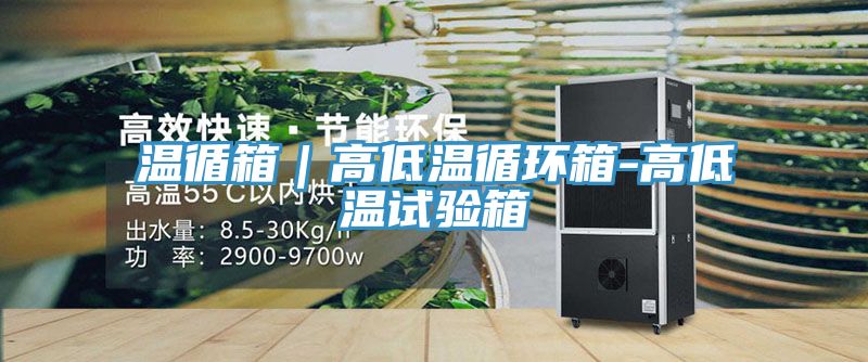 溫循箱｜高低溫循環箱-高低溫試驗箱
